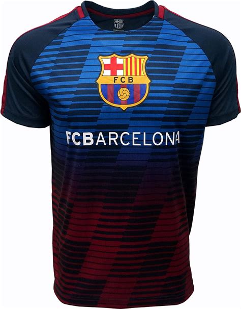 amazoncom fc barcelona official merchandise  hky sportswear mens printed front raglan