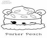 Coloring Pages Noms Num Peach Parker sketch template