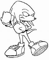 Coloring Sonic Underground Pages Popular sketch template