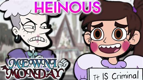 heinous star   forces evil review mewni monday youtube