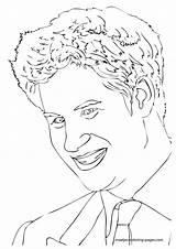 Coloring Pages British Royal Family Prince Harry Browser Colouring Window Print Search sketch template