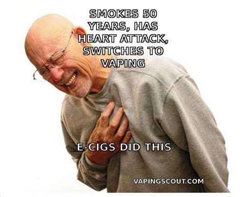 flawed study misleads public  increased heart attack risk  vaping vaping scout