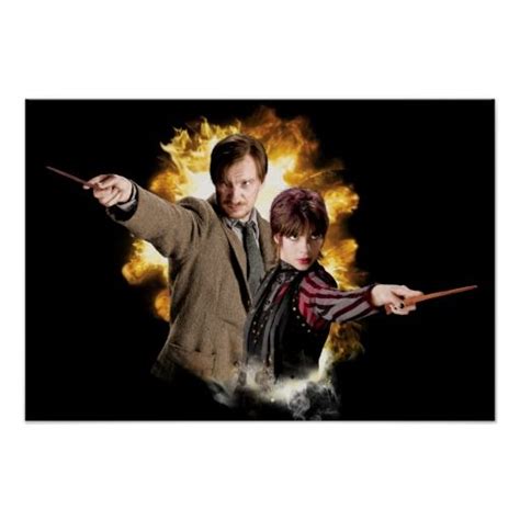Remus Lupin And Nymphadora Tonks Lupin Poster In 2021