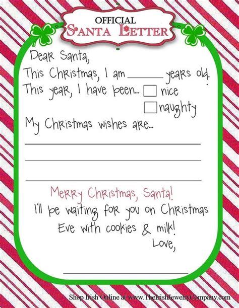 official letter  santa christmas pinterest  ojays