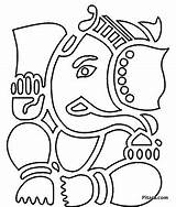 Ganesha Lord Diwali Paintings Pitara Indusladies sketch template