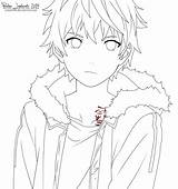 Yukine Noragami Pages Lineart Deviantart Coloring Sketch Template sketch template