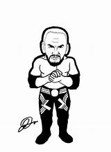 Mysterio Wwe Wrestlers Wrestling Wrestler Clipartmag Coloringhome sketch template