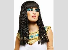 Adult Std. Black Goddess Cleopatra Wig Costume Wigs