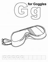 Goggles Designlooter sketch template