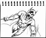 Coloring Signal Bat Batman Getcolorings Getdrawings sketch template