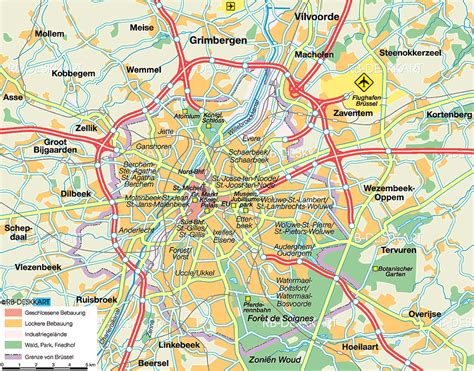 map  brussels belgium