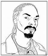 Coloring Rap Pages Snoop Dogg Book Marley Bob Bun Rapper Color People Drawing Activity Drawings Adult Tupac Sheets Hip Colouring sketch template