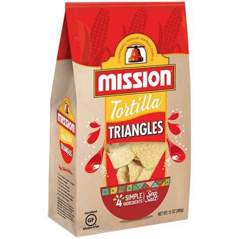 Mission Tortilla Chips Triangles 13 Oz