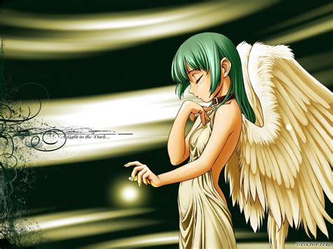 Wallpaper Illustration Anime Wings Mythology Girl