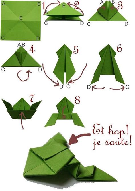 rana origami origami natale origami facili istruzioni  origami