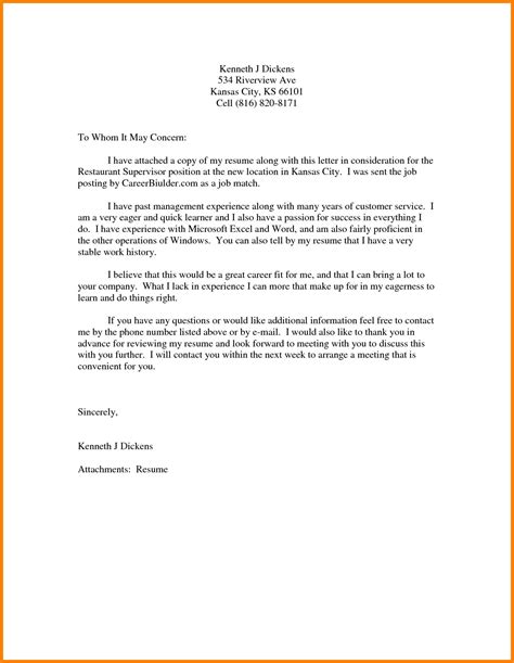 concern letter template       concern