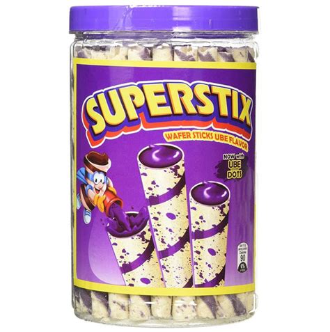 superstix wafer sticks ube flavour taro flavour  aos express
