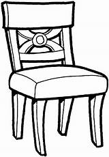 Cadeira Pintar Silla للتلوين كرسي sketch template