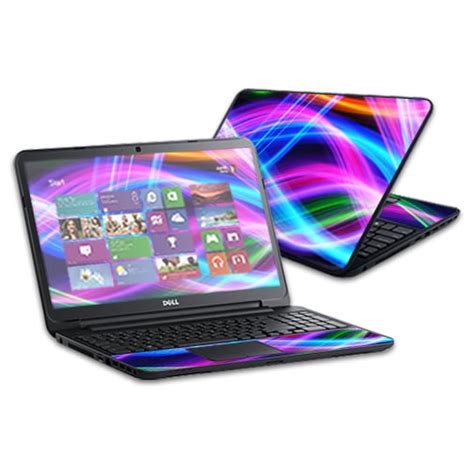 colorful skin  dell inspiron  irv laptop  protective