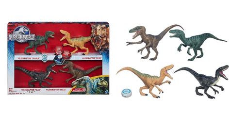 Hasbro Jurassic World Velociraptor 4 Pack 10 48 Reg 34