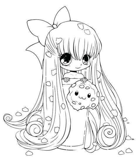 cute anime coloring pages  print  getdrawings