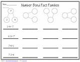 Number Bonds School Math Worksheets Choose Board Changed Using Way Coloring Pages sketch template