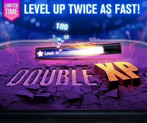 double xp level  faster  unlock  full potential  double xp hit  tables https
