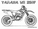 Coloriage Dirt Motocross Kleurplaat Honda Quad Imprimer Wr250f Motorbike Dirtbikes Dövmeler Dessins Stensiller çizim Sayfaları Boyama Bisiklet çizimler Taslaklar Okul sketch template