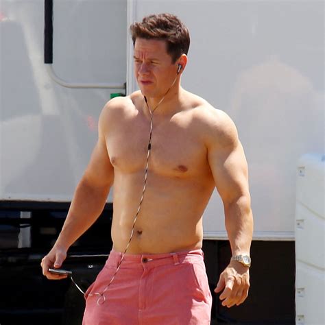 shirtless mark wahlberg in miami pictures popsugar celebrity