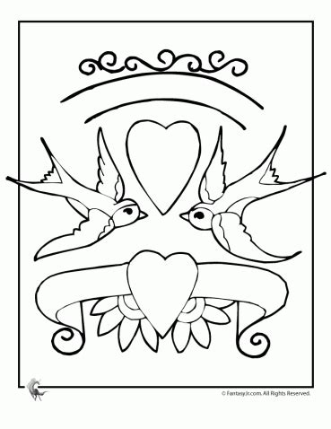 love coloring pages heart coloring pages
