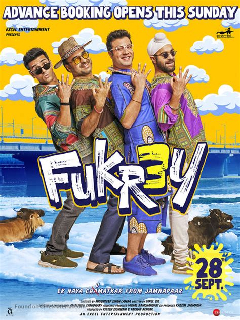 Fukrey 3 2023 Indian Movie Poster