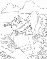 Colorare Deltaplano Glider Drachenflieger Malvorlagen Colorkid Lotnia Asa Dibujos Disegni Kolorowanki Crusade Coloriages sketch template