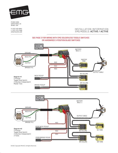 emg  wiring diagram