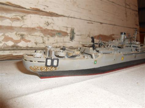 vintage plastic toy ship