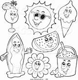 Summer Pages Coloring Preschool Colouring Printable Color Getcolorings Print sketch template