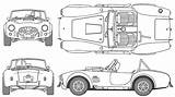 Cobra Shelby 427 Blueprints Car Clipart Drawing 1964 427sc 1965 Roadster Cabriolet Sketch Clipground Click Outlines sketch template