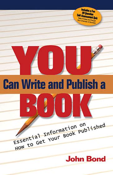 write  publish  book essential information