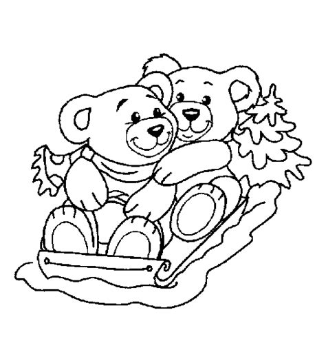 christmas bear coloring pages bear coloring pages coloring pages