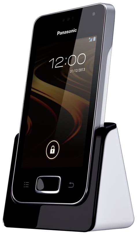 einzigartige touchscreen dect telefone von panasonic verbinden festnetz