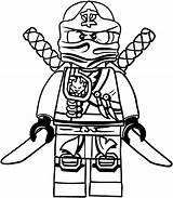 Ninjago Lego Kolorowanki Colorier Cartonionline Färben sketch template