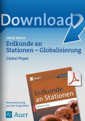 globalisierung global player erdkunde  stationen kl