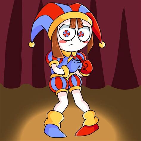 cartoon character  clown hat  boxing glove