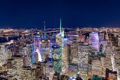 york city skyline  top  empire state building  image peakpx