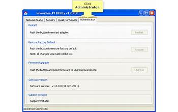 Linksys Powerline AV Utility screenshot #4