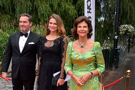 swedish royals silvia madeleine and victoria step out
