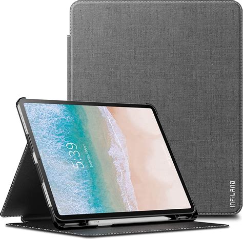 Infiland Ipad Pro 12 9 2018 Case With Apple Pencil Holder