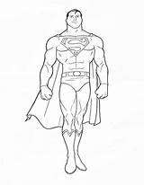 Superman Kids Coloring Pages Colouring Popular sketch template