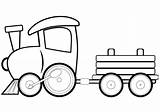 Tren Juguete Trenes Ferrocarriles sketch template