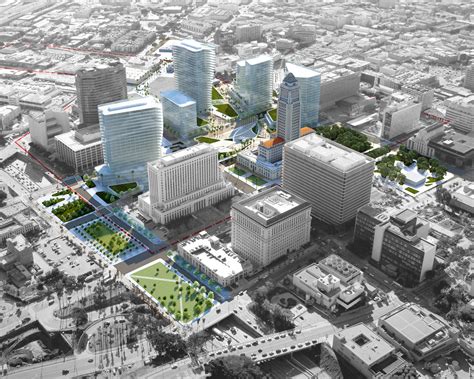 master development plan   los angeles civic center ibi group