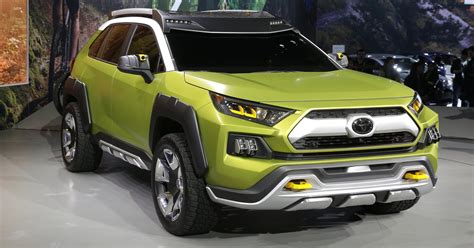 toyota offroad suv concept  removable lights